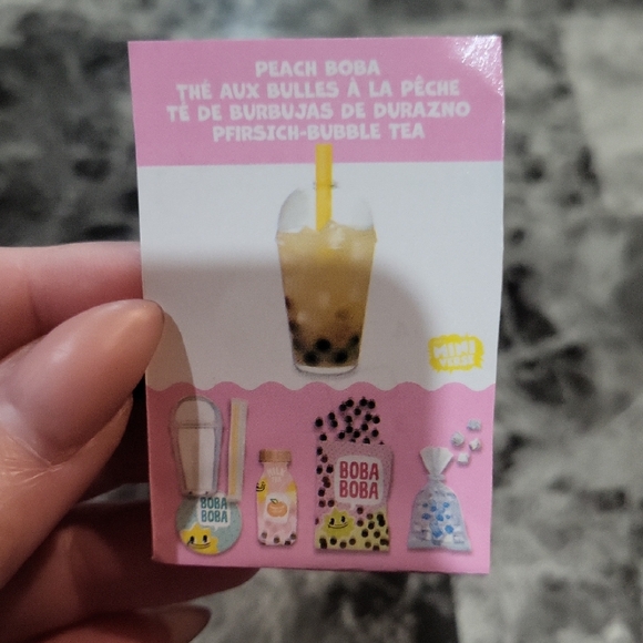 MGA Entertainment Other - Miniverse Make It Mini Peach Boba